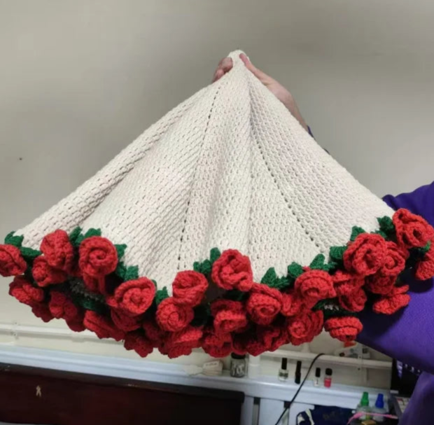 Gül Buketi Şal